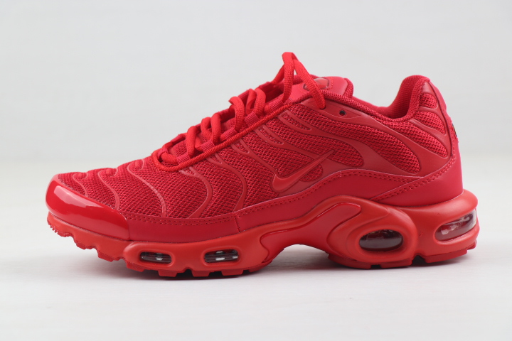 Nike Air Max VaporMax PLUS All Red Shoes - Click Image to Close